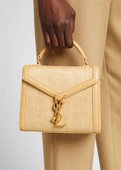 sac ysl cassandre|ysl cassandra raffia bag.